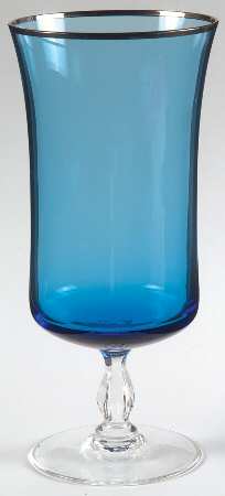 Rainbow-Blue (Platinum Trim) Iced Tea