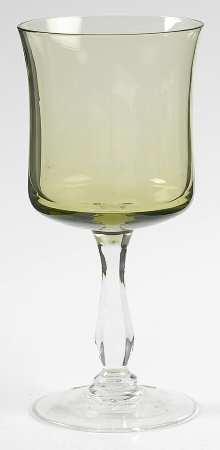 Rainbow-Dark Green (No Trim) Wine Glass