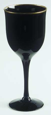 Remembrance-Ebony Wine Glass