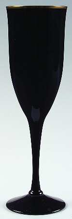 Remembrance-Ebony Fluted Champagne