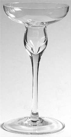 Royal Pierpont-Clear 7" Single Light Candlestick