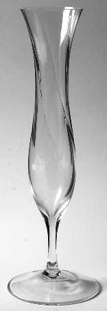 Royal Pierpont-Clear 9" Bud Vase