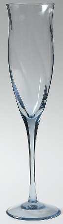 Royal Pierpont-Blue Fluted Champagne