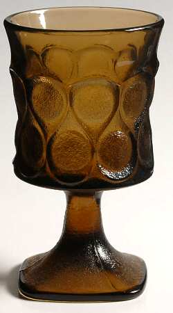 Spotlight-Walnut Brown Wine Glass