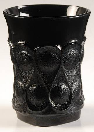 Spotlight-Ebony Flat Tumbler