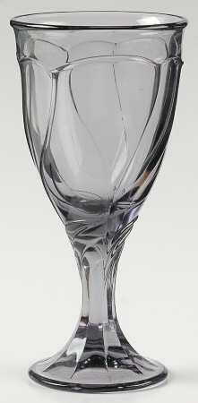 Sweet Swirl-Lilac Wine Glass
