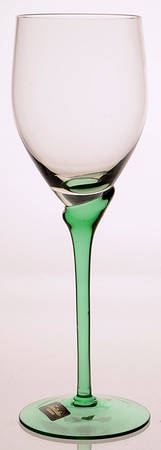 Verona-Green Wine Glass