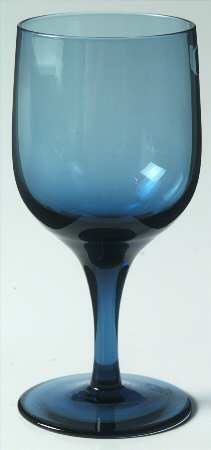 Viewpoint Blue Wine Glass