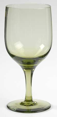 Viewpoint Green Wine Glass