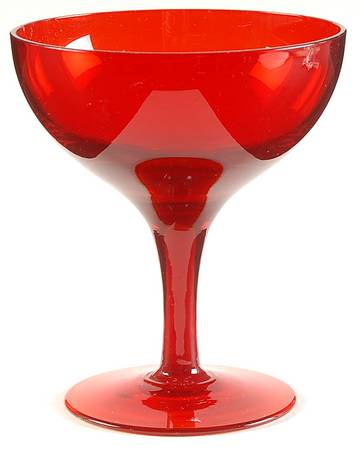 Viewpoint Red Champagne/Tall Sherbet