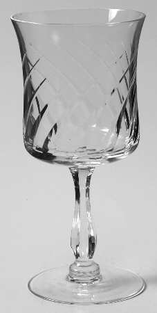 Windswept Wine Glass