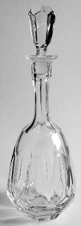 Alexandra (Cut) Claret Decanter & Stopper