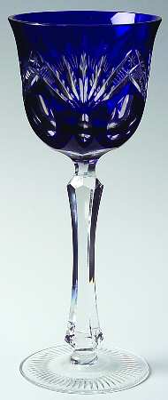 Andernach Cobalt Blue Hock Wine