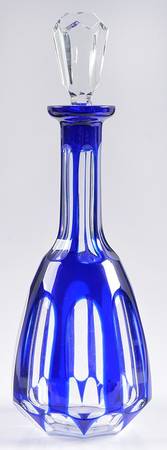 Antika Cobalt Blue Decanter & Stopper