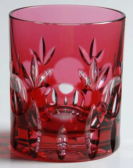 Bamberg (Curved in Bowl Shape) Ruby Double Old Fashioned