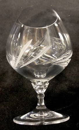 Diabolo Brandy Glass