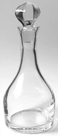 Opal (Swirl Optic) Whiskey Decanter & Stopper