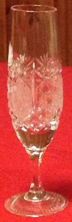 Paris (Cut Stars) Clear Fluted Champagne