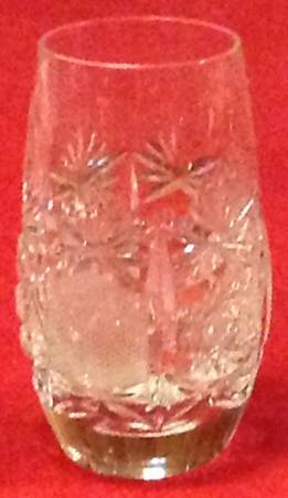 Paris (Cut Stars) Clear Beer Glass
