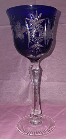 Traube Cobalt Blue Port Wine