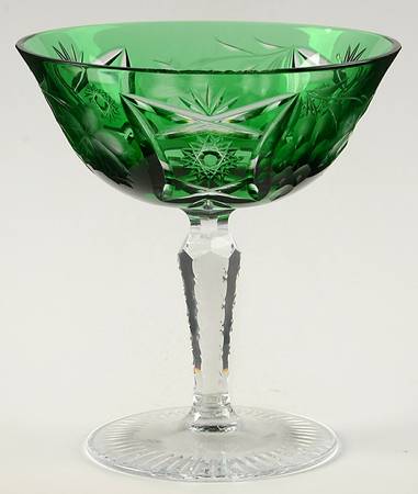 Traube Emerald Green Low Sherbet