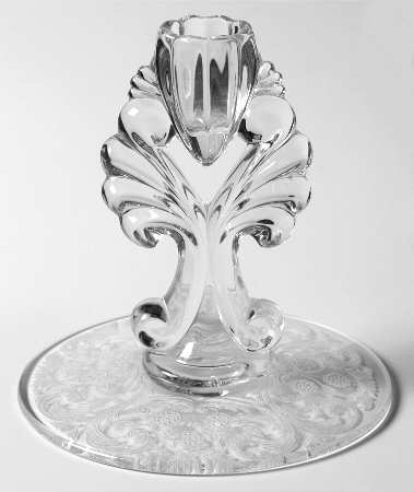 Canterbury-Clear 5" Single Light Candlestick
