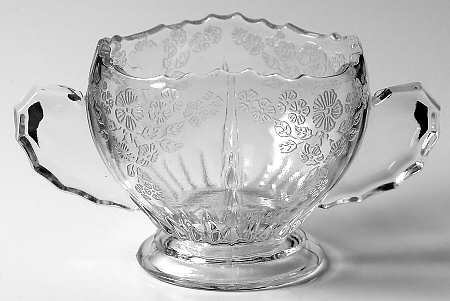 Flower Basket-Clear Open Sugar