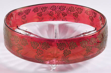 Florentine (3 Part) Candy Dish No Lid