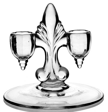 Janice-Clear Double Light Candlestick