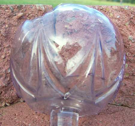 Janice Blue Ivy Ball Vase