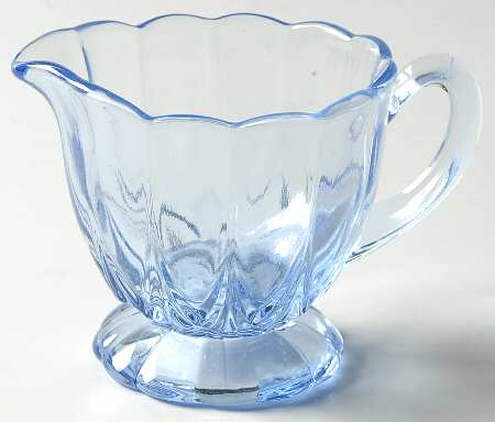 Janice Blue Individual Creamer