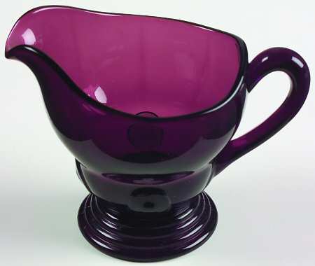 Moondrops-Amethyst Footed Creamer