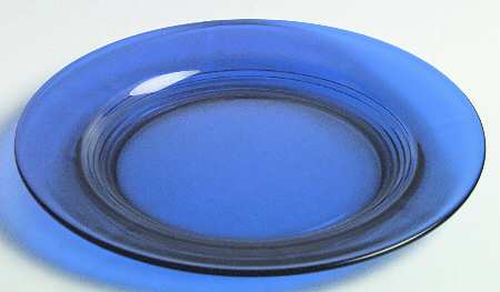 Moondrops-Cobalt Blue Luncheon Plate