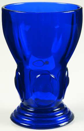 Moondrops-Cobalt Blue 9 Oz Footed Tumbler