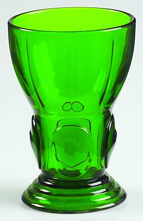 Moondrops-Green (Light Green) 8 Oz Footed Tumbler
