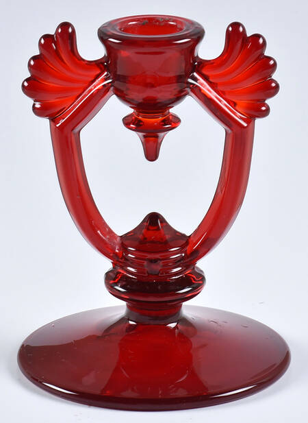 Moondrops-Ruby 5" Single Light Candlestick