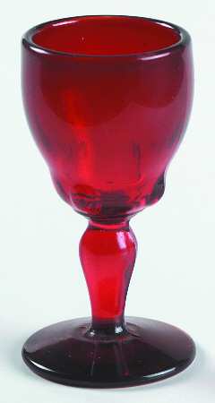 Moondrops-Ruby Cordial Glass