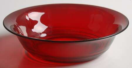 Moondrops-Ruby Rim Soup Bowl