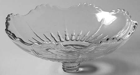 Radiance Clear 6" Peg Nappy/Candleholder