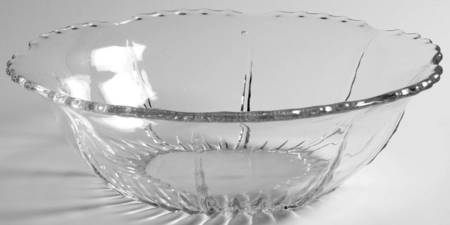 Radiance Clear 9" Round Bowl