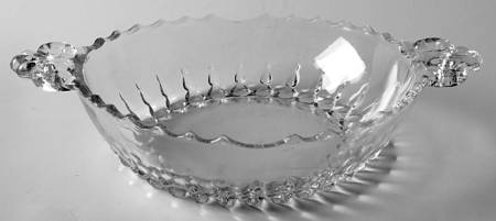 Radiance Clear 7" Handled Bon Bon