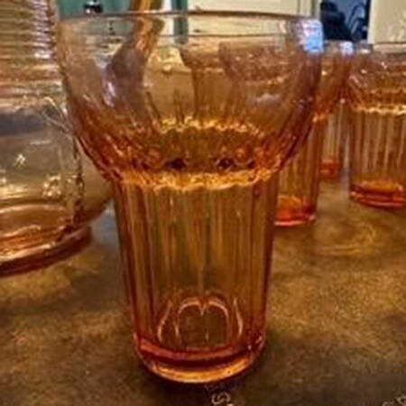 Radiance Amber 9 Oz Flat Tumbler