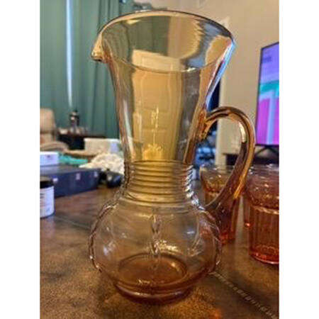 Radiance Amber 64 Oz Pitcher