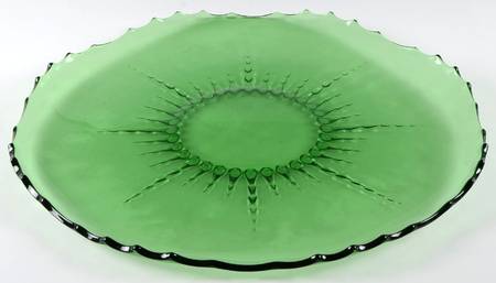 Radiance Emerald Green 17" Torte Plate