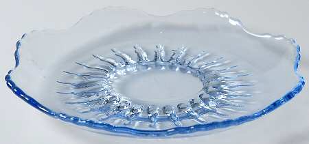 Radiance Ice Blue Saucer Only