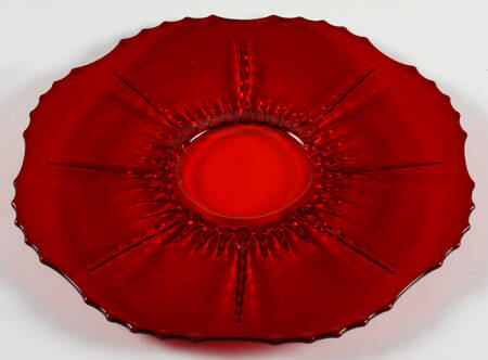 Radiance Ruby (No Trim) 11" Torte Plate