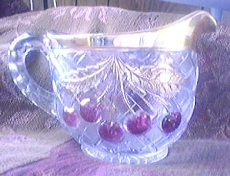 Cherry Lattice Creamer
