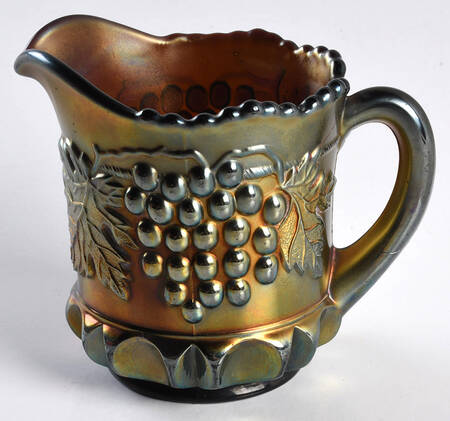 Grape and Cable Amethyst Creamer