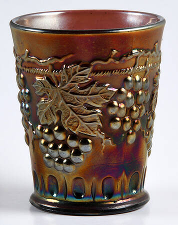 Grape and Cable Amethyst Shot Glass
