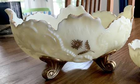 Louis XV-Custard Large Fruit Bowl